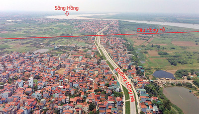 Hà Nội sắp khởi công cầu Hồng Hà nối Đan Phượng với Mê Linh