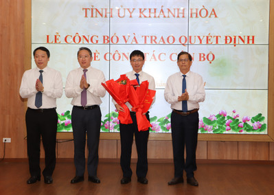 Ông Phạm Quốc Hoàn giữ chức Giám đốc Sở Thông tin và Truyền thông Khánh Hòa
