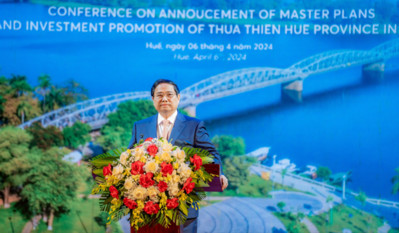 Thủ tướng Phạm Minh Chính dự Hội nghị công bố Quy hoạch và xúc tiến đầu tư tỉnh Thừa Thiên Huế
