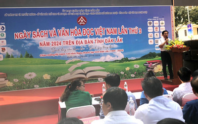 Đắk Lắk: Gần 40 tổ chức, doanh nghiệp đồng hành cùng Ngày Sách và Văn hóa đọc Việt Nam lần thứ 3