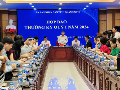 Quảng Ninh thông tin kết quả phát triển kinh tế - xã hội quý I/2024