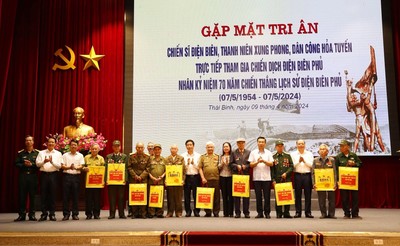 Thái Bình tổ chức kỷ niệm 70 năm chiến thắng Điện Biên Phủ