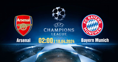 Nhận định, Trực tiếp Arsenal vs Bayern Munich, 02h00 ngày 10/4 trên FPT Play