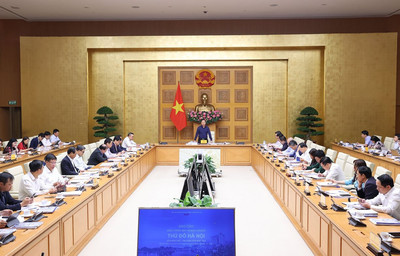 Phó Thủ tướng Trần Hồng Hà chủ trì cuộc họp báo cáo điều chỉnh Quy hoạch chung Thủ đô Hà Nội