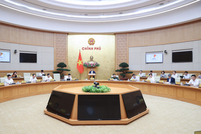 Thủ tướng Phạm Minh Chính chủ trì phiên họp Chính phủ chuyên đề xây dựng pháp luật tháng 4