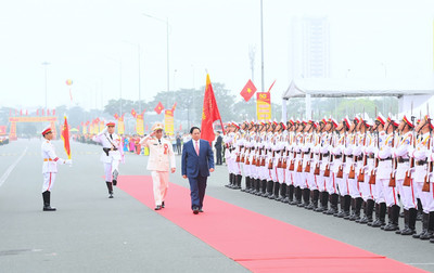 Thủ tướng Phạm Minh Chính dự Lễ kỷ niệm 50 năm Ngày truyền thống lực lượng Cảnh sát cơ động