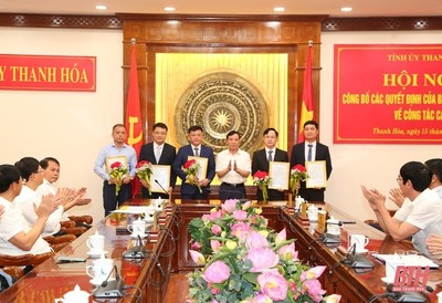 Điều động Phó Chủ tịch huyện Đông Sơn làm đại diện phần vốn nhà nước tại Cty CP Cấp nước Thanh Hóa