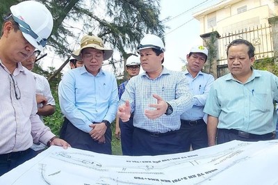 Gỡ vướng mặt bằng các dự án hạ tầng lớn ở Khu kinh tế Dung Quất