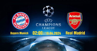 Nhận định, Trực tiếp Bayern Munich vs Arsenal, 02h00 ngày 18/4 trên FPT Play