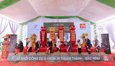 Khởi công dự án nhà xưởng và nhà kho xây sẵn quy mô 14 ha tại Bắc Ninh