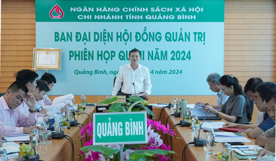 Ngân hàng Chính sách xã hội tỉnh Quảng Bình triển khai nhiệm vụ quý II/2024