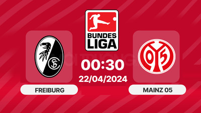 Nhận định bóng đá, Trực tiếp Freiburg vs Mainz 00h30 ngày 22/4, Bundesliga