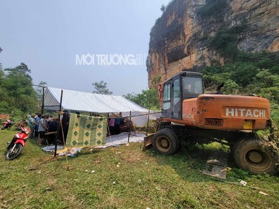 Thanh Hóa: Lo ngại ô nhiễm người dân dựng lều phản đối xây dựng bãi tập kết rác