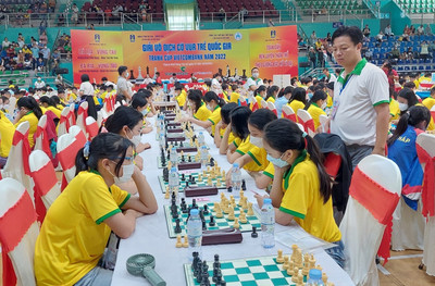 Bắc Giang: Tổ chức Giải vô địch Cờ vua trẻ quốc gia năm 2024