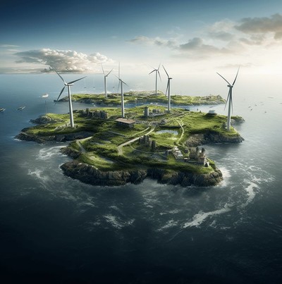 Đảo năng lượng tái tạo đầu tiên trên thế giới được xây dựng tại Bỉ