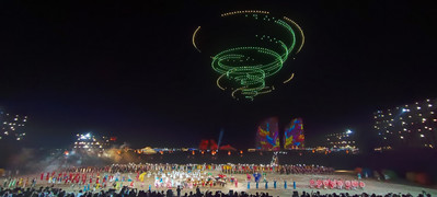 Nghệ thuật sân khấu thực cảnh trên biển tại Carnaval Hạ Long 2024