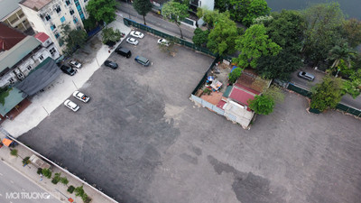 Quận Tây Hồ: UBND phường Yên Phụ yêu cầu chấm dứt bãi xe không phép trên đất dự án