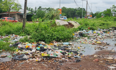 Bắc Giang: Những bãi rác tự phát gây ô nhiễm