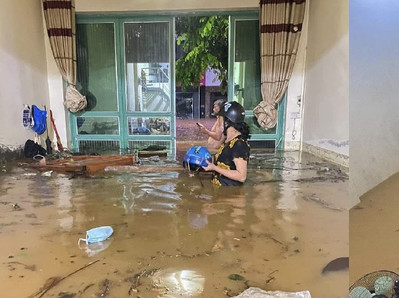 Lào Cai: Dông lốc, mưa đá làm 166 nhà dân bị sập đổ, tốc mái