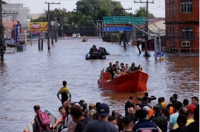 Trận mưa lũ kỷ lục gây thiệt hại nặng nề cho Brazil