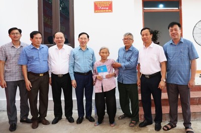 Bắc Giang: Trao nhà Đại đoàn kết tại xã Lan Giới, huyện Tân Yên