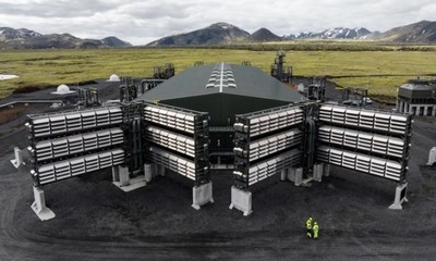 Vận hành nhà máy hút CO2 trực tiếp lớn nhất thế giới tại Iceland
