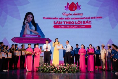 Hoa hậu Môi trường Thế giới Thanh Hà được tôn vinh thanh niên tiên tiến làm theo lời Bác 2024