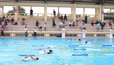 Hòa Bình: Phát động Toàn dân tập luyện môn bơi phòng, chống đuối nước năm 2024