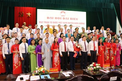 Ủy ban MTTQ Việt Nam huyện Kiến Xương tổ chức Đại hội đại biểu lần thứ XXI