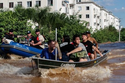 Dự báo lũ lụt nghiêm trọng trong nhiều tuần tới tại Brazil
