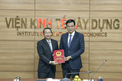 Ông Nguyễn Tấn Vinh giữ chức Viện trưởng Viện Kinh tế xây dựng, Bộ Xây dựng