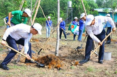 Huyện Củ Chi (TP.HCM) phát động "Tết trồng cây đời đời nhớ ơn Bác Hồ"