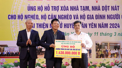 Chương trình vận động xóa nhà tạm, nhà dột nát huyện Tân Yên năm 2024