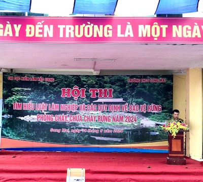 Bắc Giang: Hội thi tìm hiểu Luật Lâm nghiệp và các quy định về bảo vệ rừng; PCCCR năm 2024