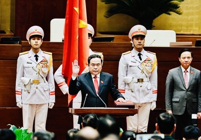 Chủ tịch Quốc hội Trần Thanh Mẫn tuyên thệ và phát biểu nhậm chức