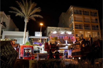 Tây Ban Nha: Sập mái nhà hàng làm ít nhất 29 người thương vong