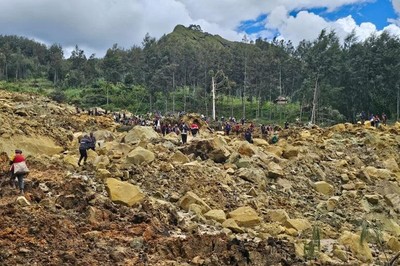 Trên 300 người có thể đã thiệt mạng do lở đất ở Papua New Guinea