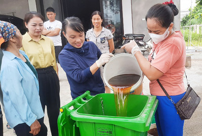 Bắc Giang: Thực hiện quy định phân loại rác thải tại nguồn
