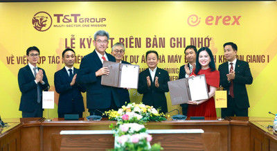 T&T Group và Tập đoàn Erex hợp tác phát triển nhà máy điện sinh khối tại An Giang