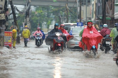 Hà Nội triển khai xây bể ngầm chống ngập khu vực phố cổ