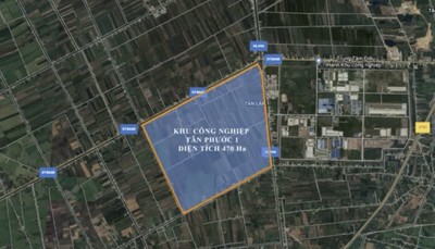 Tiền Giang: Hơn 5900 tỷ đồng đầu tư khu công nghiệp Tân Phước 1