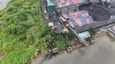 Công ty Kho vận Đá Bạc – Vinacomin bị tố xả thải trực tiếp ra sông Kinh Thầy