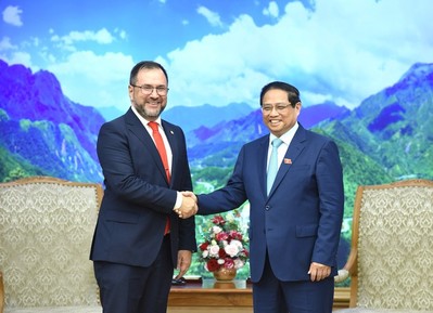 Thủ tướng Phạm Minh Chính tiếp Bộ trưởng Bộ Ngoại giao Venezuela