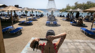 Hy Lạp hứng chịu nắng nóng kéo dài với nền nhiệt vượt ngưỡng 40 độ C
