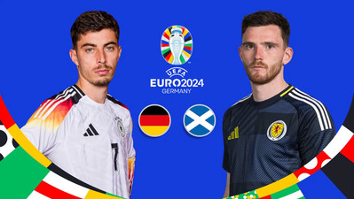 VTV3 Trực tiếp bóng đá Đức vs Scotland 2h hôm nay 15/6 Euro 2024