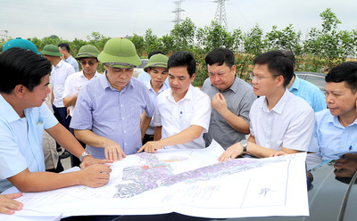 Phú Thọ: Kiểm tra tiến độ các dự án khu, cụm công nghiệp tại huyện Phù Ninh