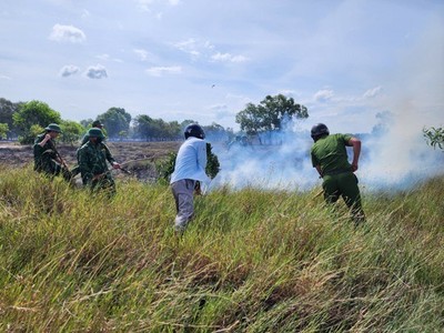 Quảng Trị: Hơn 10 ha rừng phòng hộ bị cháy rụi