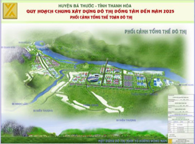 Thanh Hóa: Phê duyệt Điều chỉnh cục bộ Quy hoạch chung đô thị Đồng Tâm, huyện Bá Thước
