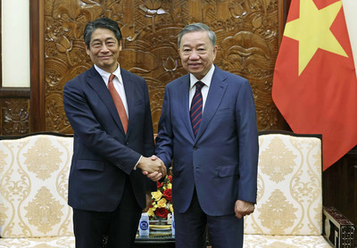 Chủ tịch nước Tô Lâm tiếp Đại sứ Nhật Bản và Đại sứ Belarus