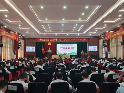 Huyện Phú Xuyên tổ chức kỳ họp thứ 15 HĐND khoá XX, nhiệm kỳ 2021 – 2026.